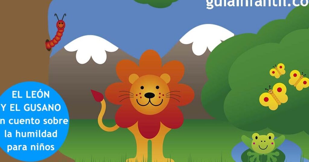 El león de los cuentos: historias de animales para niños