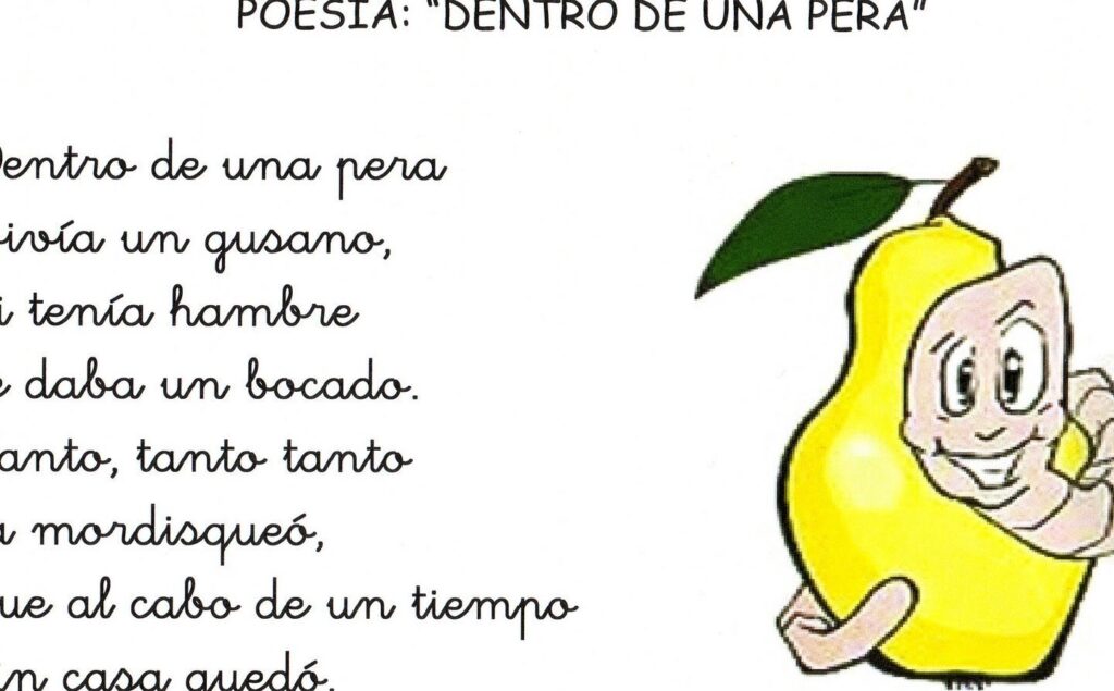 Poemas De Frutas Cortos