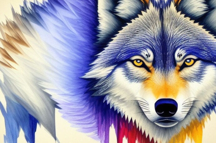 Descubre cómo colorear al lobo de Caperucita Roja de forma creativa