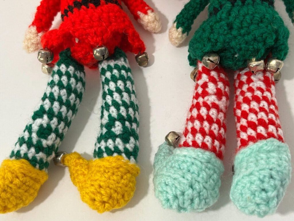 Aprende a tejer muñecos de Navidad con lana: paso a paso