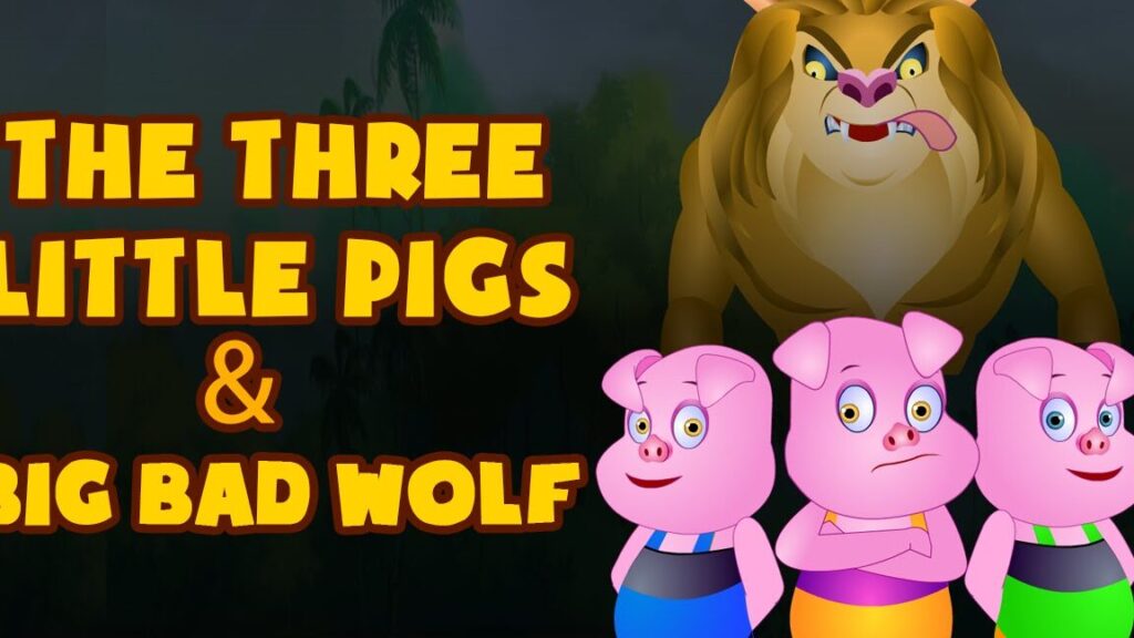 Crea un emocionante espectáculo: Los tres cerditos y el lobo feroz»