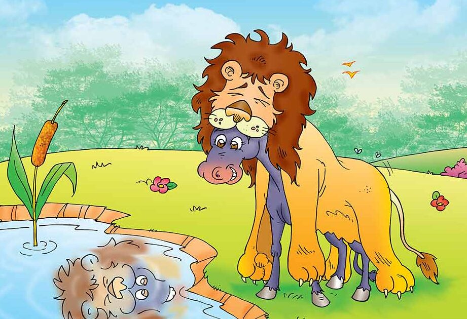 El asno con piel de león: Un cuento infantil fascinante