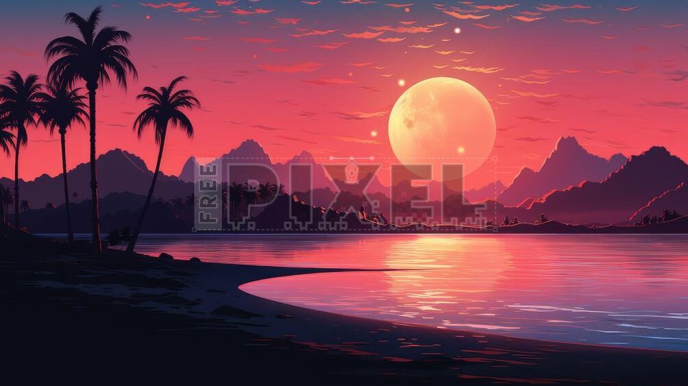 una imagen de un paisaje tranquilo con colores suaves y calidos como un atardecer en la playa que transmita paz y serenidad