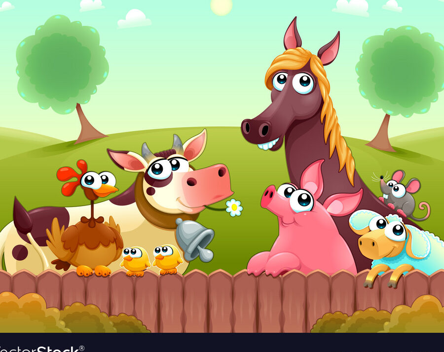 Los animales de la granja y sus amigos: descubre el cuento más divertido